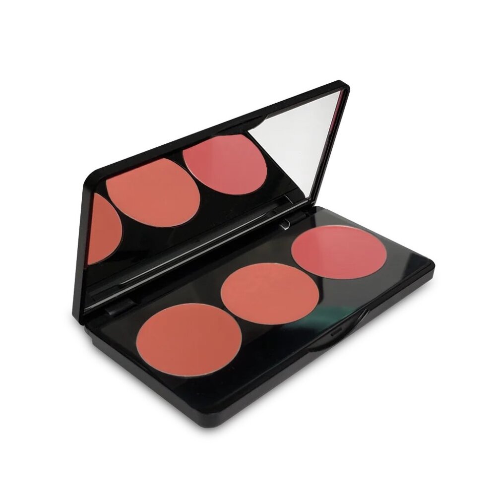 Bebelus Cosmetics Blush Palette (Warm Sedona Oasis 3 pack)